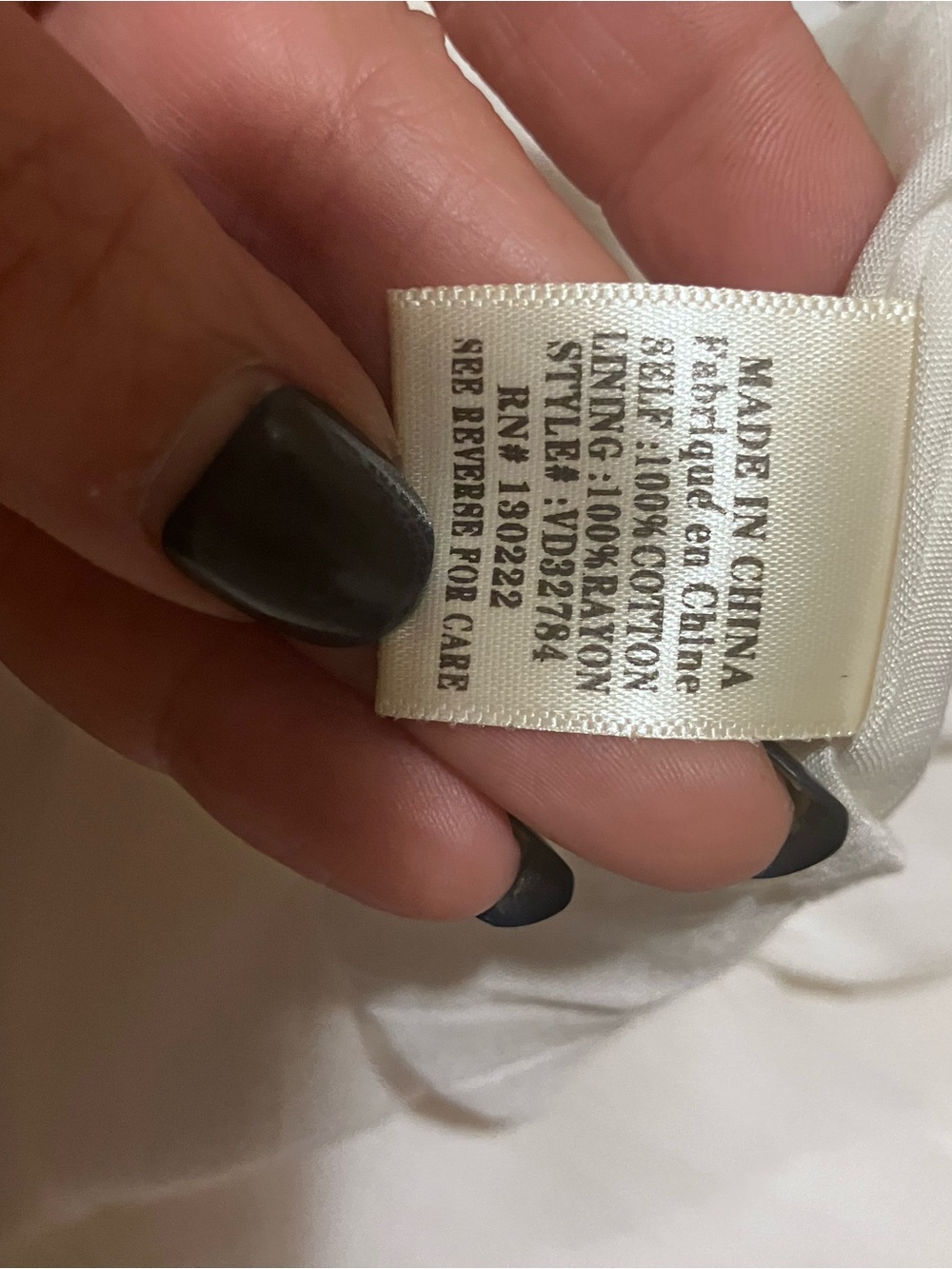 Very J Off White Cotton Frayed Stripe Mini Dress M - Picture 6 of 7
